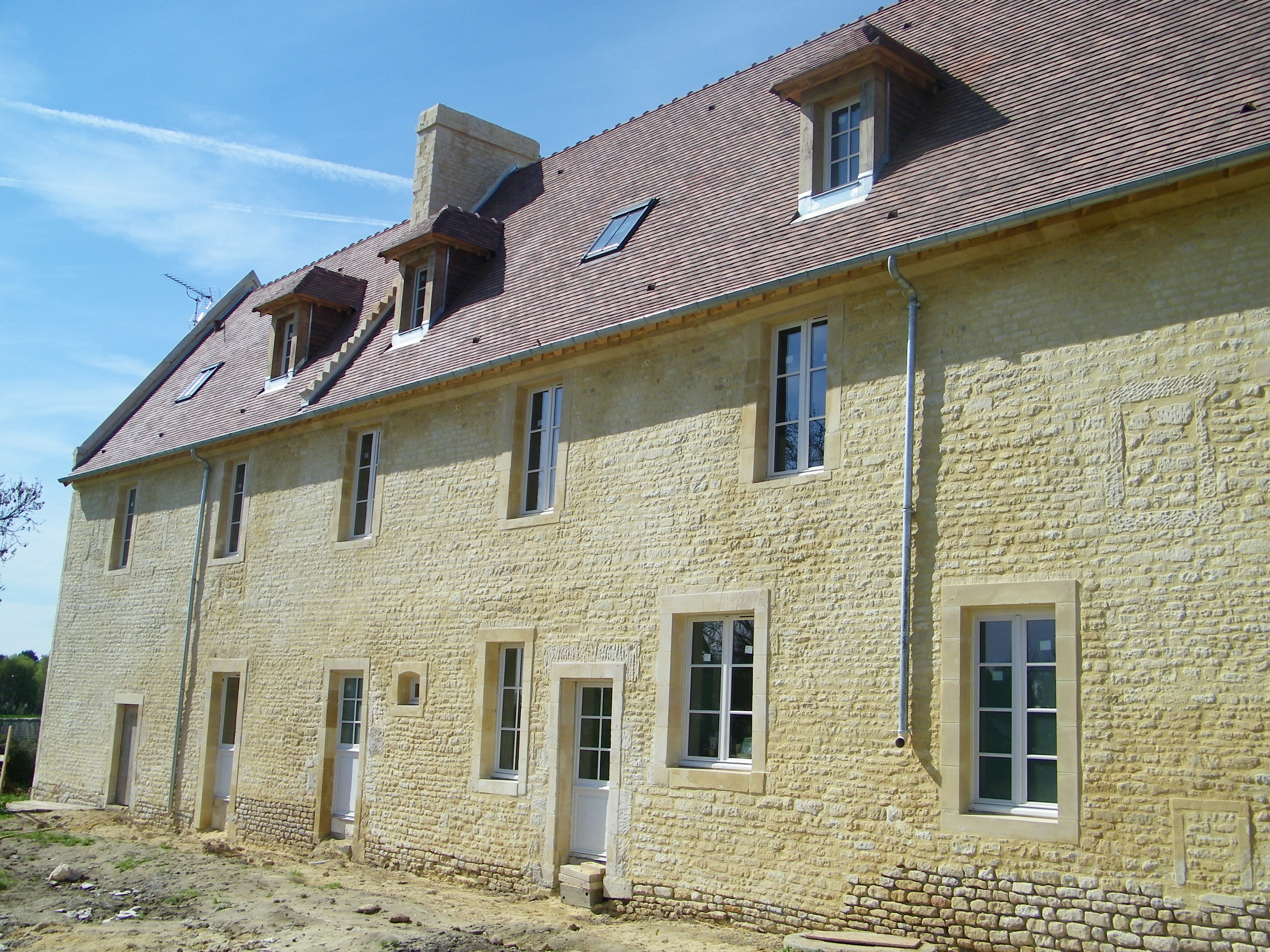 Réhabillitation de maison ancienne Romanswiller