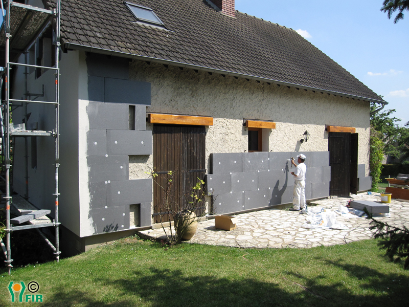 Isolation extérieure maison Ottrott