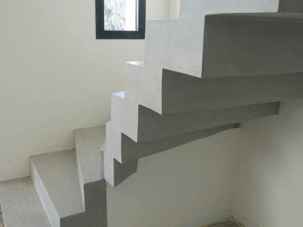 Création d'escalier en béton dans le Bas-Rhin